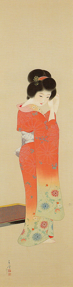 松浦舞雪（1886-1970）matsuura-maisetsu - UAG美人画研究室