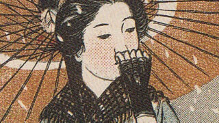 静物画(作者不明) 作者不詳/山水風景馬子図/春山馬子図/横物//掛軸☆宝船☆AA-591