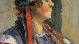 女流俳人 長谷川かな女 句 洋画家 伊藤慶之助 画 蛙 かえる 肉筆掛軸 女流俳人 長谷川かな女 句 洋画家 伊藤慶之助 画 蛙 かえる 肉筆掛軸