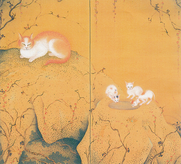 小川翠村「廃園晩秋」歴史館いずみさの蔵