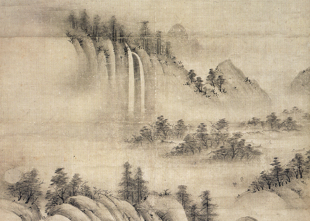 伝相阿弥「瀟湘八景図」(部分)重文 京都・大仙院