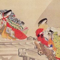 今村紫紅や速水御舟らを育てた美術教育者としても名高い歴史画家・松本楓湖