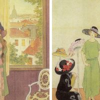 初期文展で活躍し挿絵や口絵も多く手がけた橋本邦助