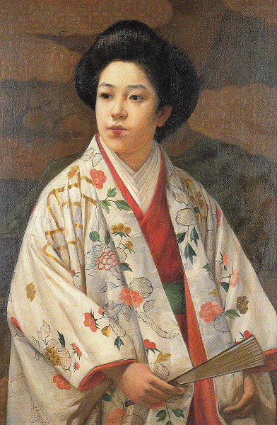 伊藤快彦「大奥女中」京都市美術館蔵