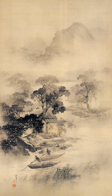 熊谷直彦「雨中山水」東京国立博物館蔵