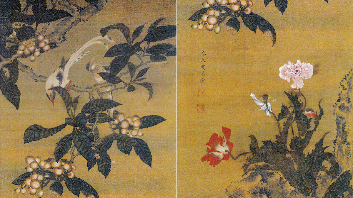 沈南蘋の影響を受け極彩色の花鳥画を残した泉必東 - UAG 沈南蘋の影響を受け極彩色の花鳥画を残した泉必東 - UAG