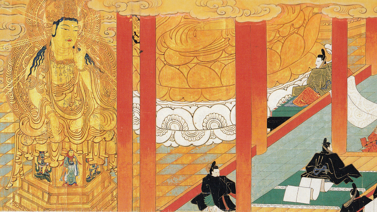 浮世絵 版画「東大寺大仏供養」 浮世絵 版画「東大寺大仏供養」 巻十一