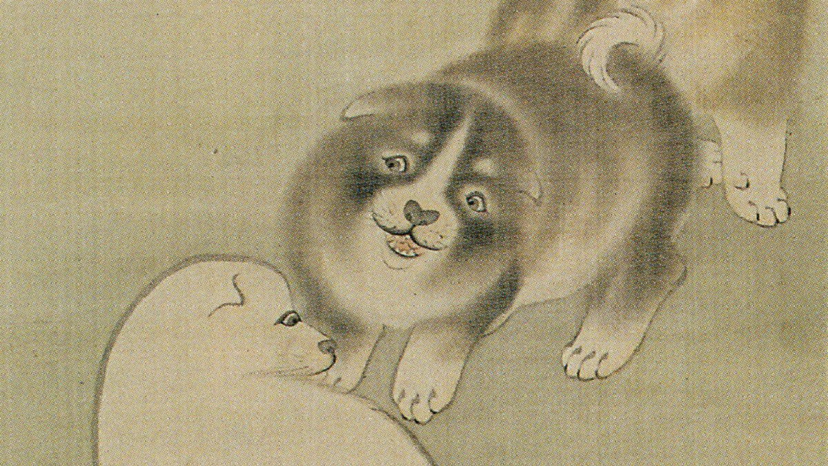 森狙仙に学び円山応挙風の子犬図も残した鎌田巌松 - UAG美術家研究所
