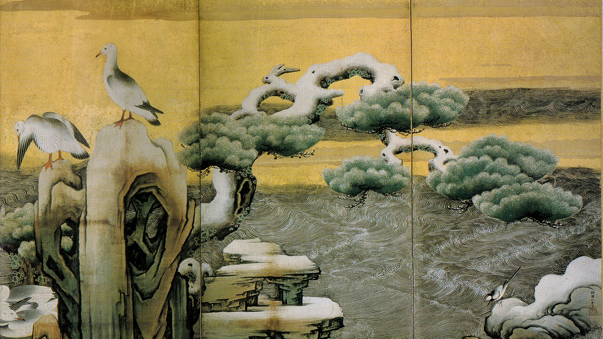 幾何学的な画面構成で異彩を放った狩野山雪 - UAG美術家研究所