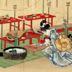 藩政期の金沢の景観や町人・武士たちの暮らしぶりを主題にした挿絵を描いた巌如春