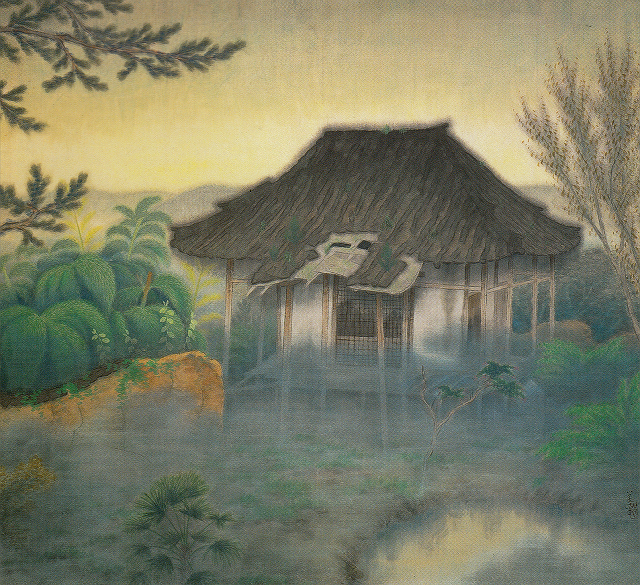 山口草平「静寂」京都国立近代美術館蔵