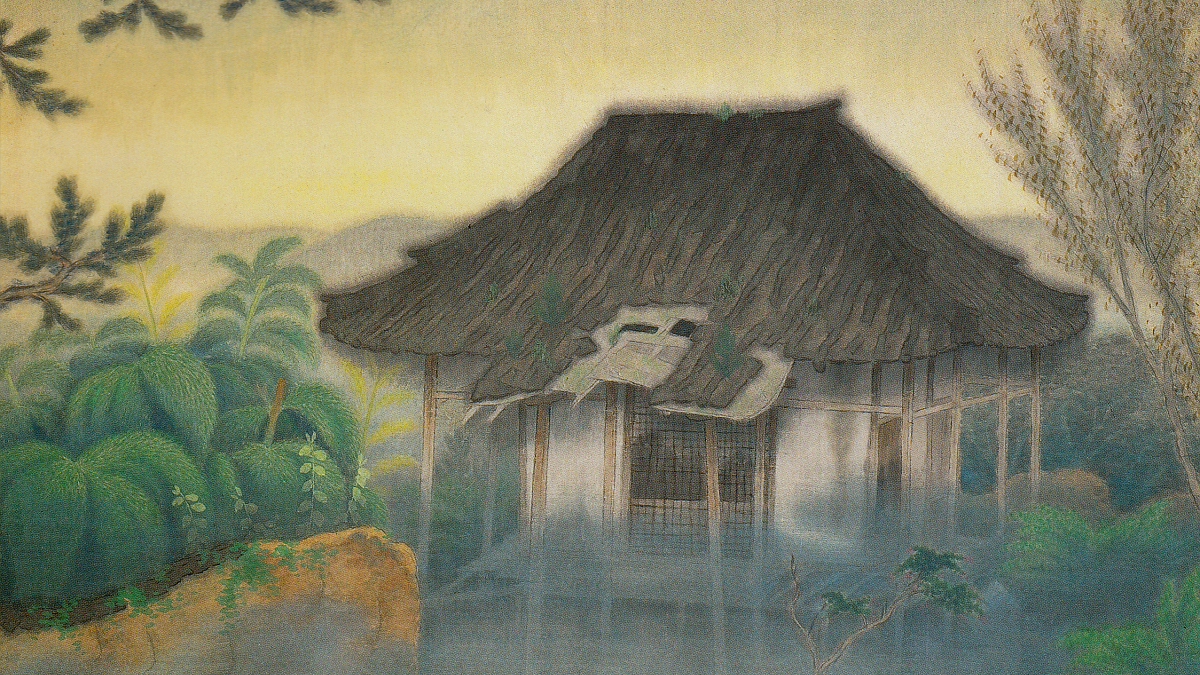 懐古的雰囲気の風景画を描いた山口草平 - UAG美術家研究所