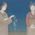 京都画壇で契月様式の人物画を確立した菊池契月