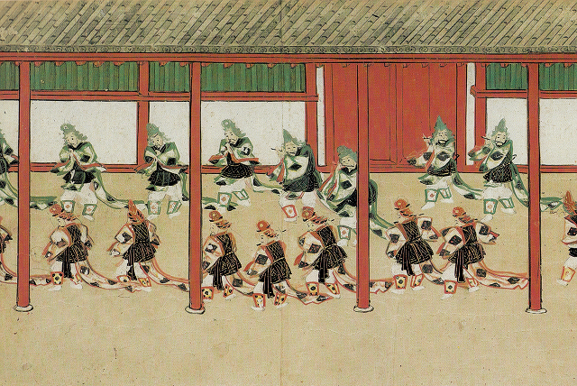 巨勢行忠、他「弘法大師行状絵巻」（１１巻　部分）重文　京都・東寺蔵