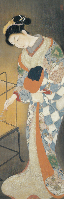 鳥居道枝「燈芯」