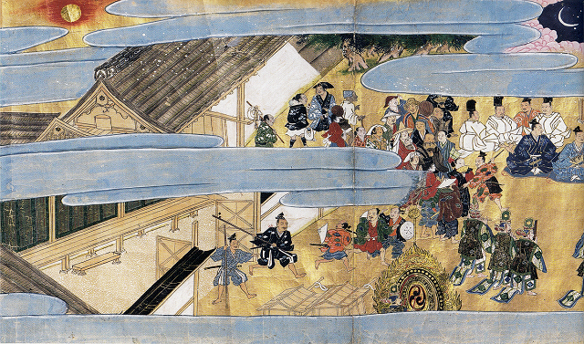 掃部助久国「真如堂縁起巻」下巻第12段(部分)重文 京都・真正極楽寺蔵